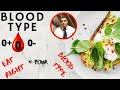 The Blood Type Diet || Blood Type "O"  ( O+ & O- )