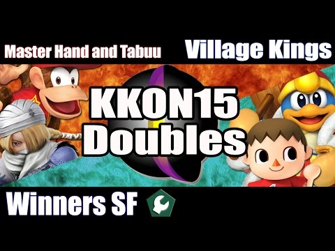 Kawaii Kon 2015: SSB Wii U Doubles - WSF - Master Hand and Tabuu vs Village Kings