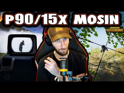 A P90/15x Mosin Loadout for chocoTaco ft. HollywoodBob - PUBG Paramo Duos Gameplay