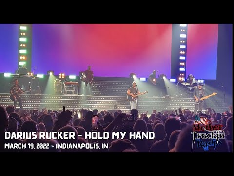 Darius Rucker performs "Hold My Hand" in Indianapolis, Indiana on March 19, 2022