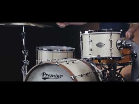Premier Modern Classic Club Kit - Bebop 20 Drums - Natural Birds Eye Maple / Mahogany image 10