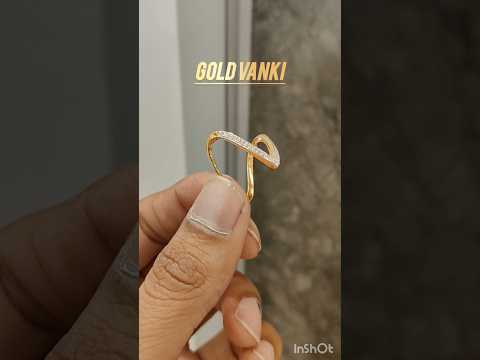 Latest design gold Vanki Ring 2024 with weight and price 91.6 hallmarked