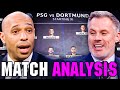 Thierry Henry, Micah & Carragher ANALYZE PSG vs Dortmund | UCL Today | CBS Sports