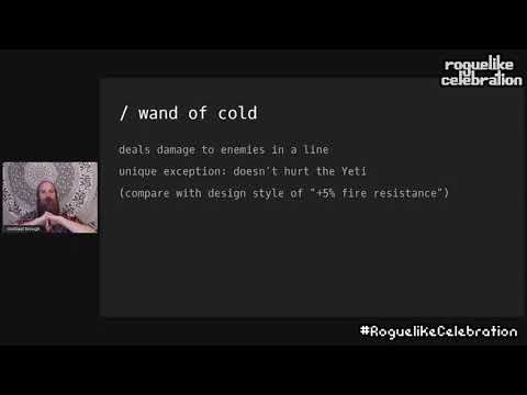 Michael Brough - Possibility of Roguelike Elements - YouTube