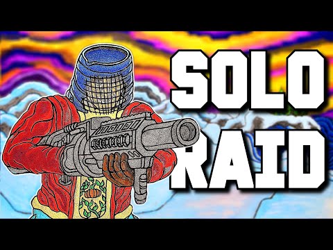 RISKING IT ALL in a SOLO RAID - Rust