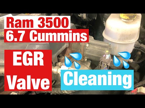 EGR Valve Cleaning - Ram 3500 6.7 Cummins