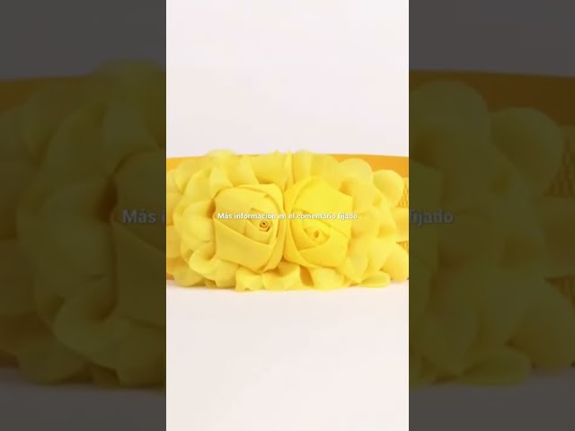 Vídeo relacionado con VOSSOT Paquete de 4 cinturón niño - Cinturones para Niñas elásticos sin hebilla, diseño colorido y de corazón, cómodos y elásticos, ideales para vaqueros, pantalones cortos y vestidos