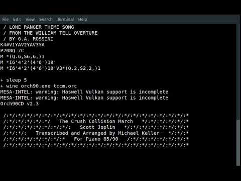 Orchestra-90 Demonstration #septandy