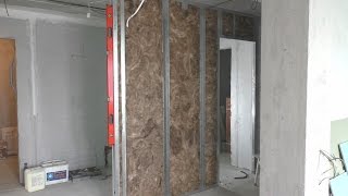 Перегородка из гипсокартона. Видеоурок. Делаем своими руками. Все этапы - YouTube Перегородка из гипсокартона. Видеоурок. Делаем своими руками. Все этапы - YouTube