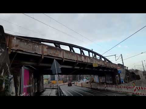 Bremen-Sebaldsbrück - Baustelle Zeppelintunnel