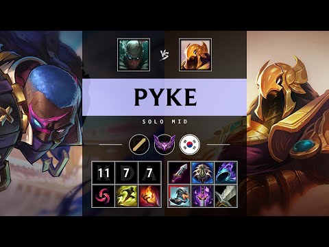 Pyke Mid vs Azir - KR Master Patch 25.13