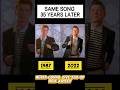 Rick Astley – Never Gonna Give You Up 1987 vs 2022 ✨ 35 Years Later  #rickastley #80smusic
