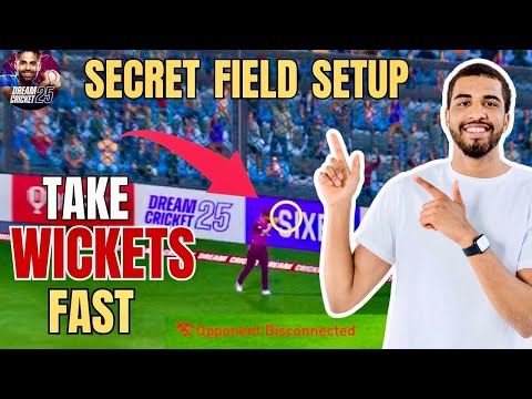 🔥 SECRET Field Setup to Take Wickets FAST in Dream Cricket 25! 🎯 (Works 100%) || EP-1