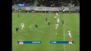 preview picture of video 'JUNINHO - Amazing free kick against Ajaccio 2006'