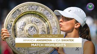 Download lagu UNSTOPPABLE! | Amanda Anisimova vs Iga Swiatek | Highlights | Wimbledon 2025 mp3