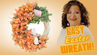 How to Make the Tulip Easter Wreath