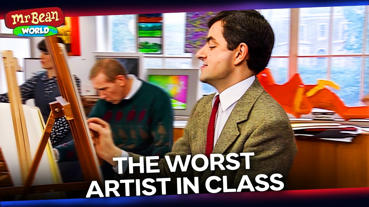 Bean's Art Class is a Complete Disaster | Mr Bean Live Action Season 1 | Mr Bean World