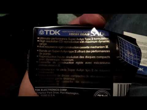 tdk SA60 minute cassette tape