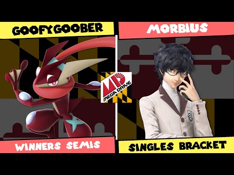 Mega Drive #80: Winners Semis - GoofyGoober (Greninja) Vs MORBIUS (Joker) SSBU Singles