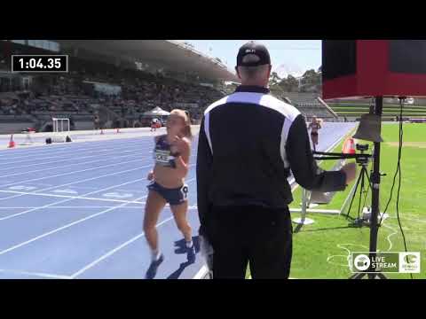 U16 Womens 800m - Heat 1 - 2018 Australian Junior Athletics Championships