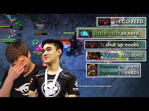 Abed vs Arteezy | 9k Plays, Friendly Trashtalk, Dance Party Dota 2