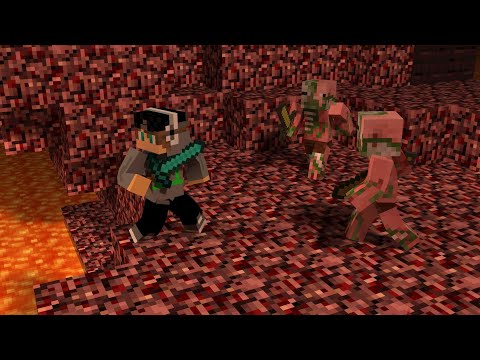 Sezon 1 Minecraft Modlu Survival Bölüm 4 - Nether Macerası