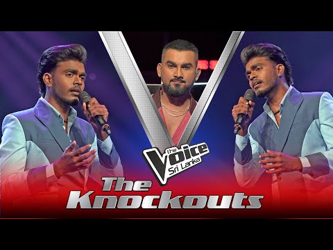 Kalana Wijesinghe | Kalyaniye Oba (කල්‍යාණියෙ ඔබ ) | The Knockouts | The Voice Sri Lanka
