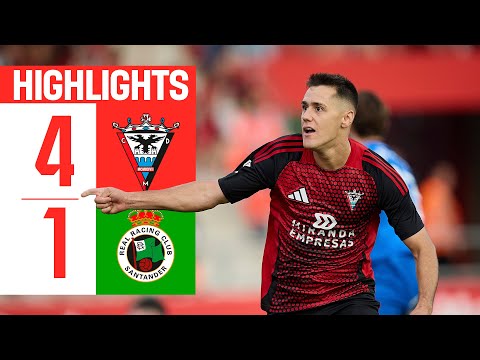 CD Club Deportivo Mirandés Miranda de Ebro 4-1 Re...
