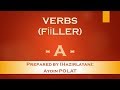 A Dan Z Ye İngilizce Fiiller A Z From A To Z Verbs