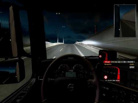 ETS 2 Multiplayer quick job Volvo FH16 Sleeper