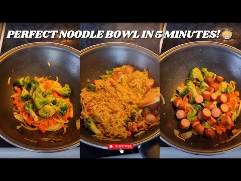 How to Make the Perfect Noodle Bowl | Quick & Tasty Recipe