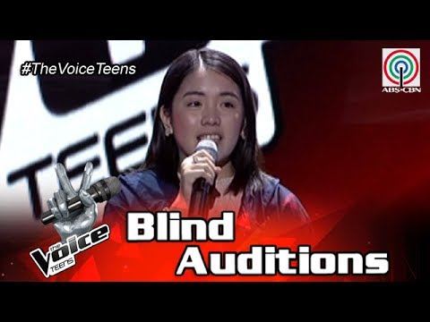 The Voice Teens Philippines Blind Audition: Patricia Luna - Angel