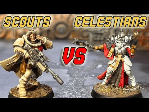 Celestian Insidiants Vs Space Marine Scouts - Kill Team Battle Report