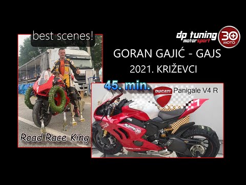 GORAN GAJIĆ GAJS⚡️POBJEDNIK utrke Križevci 2021 / Ducati Panigale V4R/ izjave vozača / 397. MOTO 30+
