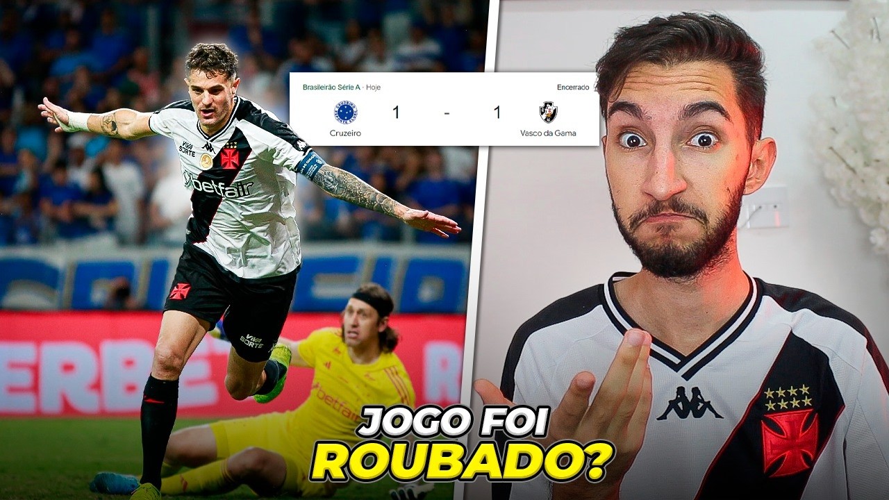 Vasco 1 x 1 Cruzeiro - VEGETTI É ABSURDO, MAS VASCO NÃO GANHA!