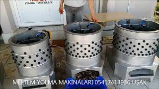 KT-10 TAVUK HİNDİ ÖRDEK YOLMA MAKİNESİ