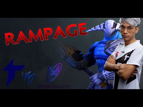 Rampage x2 Pakazs Thunder vs Nigma.
