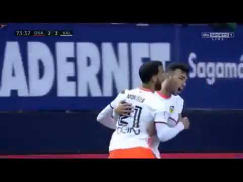 Osasuna 3- 3 Valencia All Goals & Highlights 09.01.2017