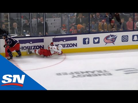 Dougie Hamilton Leaves Game With Injury After Awkward Looking Fall