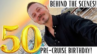 Travel Blog Jamie 50th Birthday Party & Pre-Cruise at the White Star Hotel, Southampton