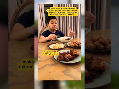 berita | Adam anak Shireen Sungkar dan Teuku Wisnu ‼️🤣 #shorts