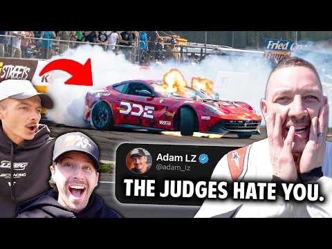 DAMON ENTERS TWIN TURBO FERRARI INTO DRIFT COMPETITION