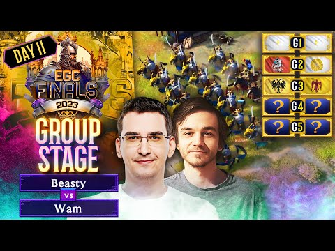 The $25,000 EGC 2023 Finals - Group Stage - Beasty vs Wam (Round Robin - Round 2)