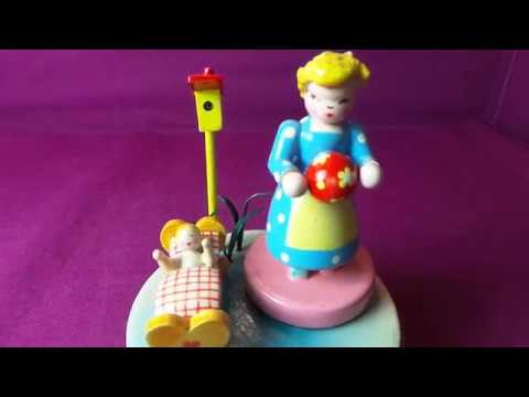 Steinbach uralte Spieluhr Nr.075 - seltenes Sammlerstück aus dem Erzgebirge