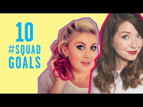 10 #SquadGoals From Zoella and Sprinkle of Glitter | POPSUGAR Mashups