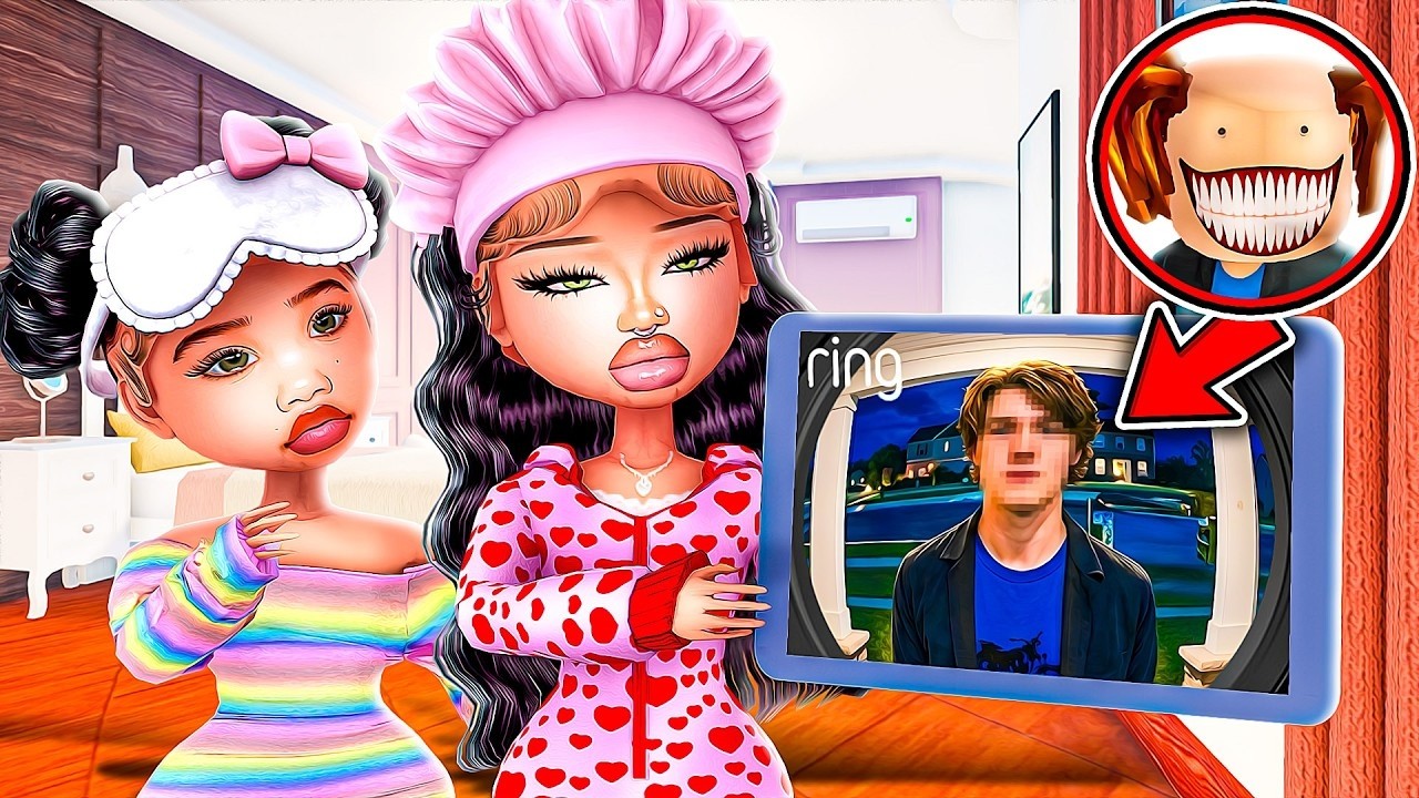 THE SMILING BACON SHOWED UP TO OUR HOUSE FOR 24 HOURS In LIFETOGETHER 🏡 RP | ROBLOX