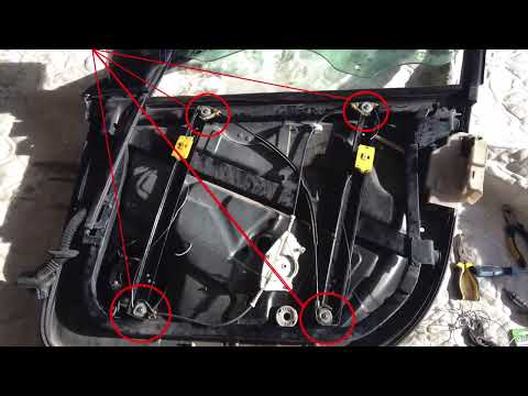 Ремонт стеклоподъемника Volskswagen Touareg GP 2007-2010