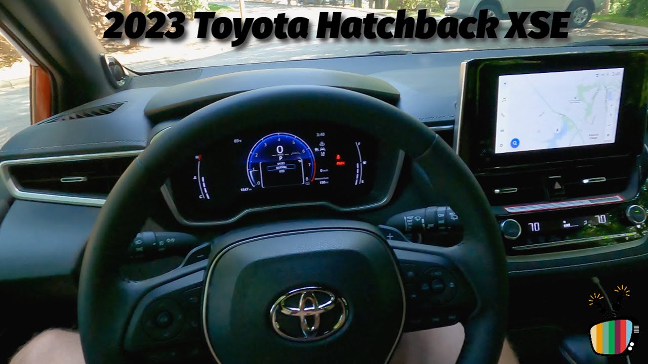 2023 Toyota Corolla XSE Hatchback - POV Test Drive