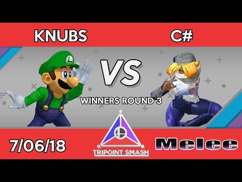 Knubs (Luigi) vs C# (Sheik) - Tripoint Smash 18 Winner's Round 3