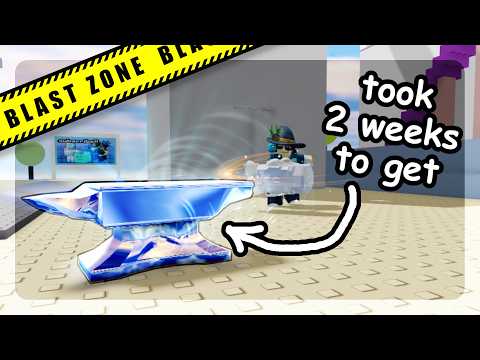 Blast Zone: Swinging Silver with a PLATINUM ANVIL!【 ROBLOX Blast Zone 】